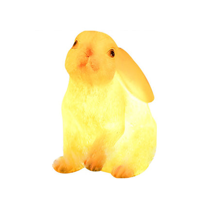 Rabbit Garden Light Resin Fiberglass LED E27 5W 3000K IP65 Hardwired 4 Poses Garden Lawn Park Villa