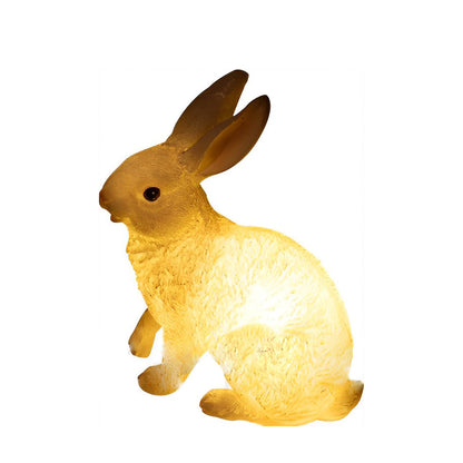 Rabbit Garden Light Resin Fiberglass LED E27 5W 3000K IP65 Hardwired 4 Poses Garden Lawn Park Villa