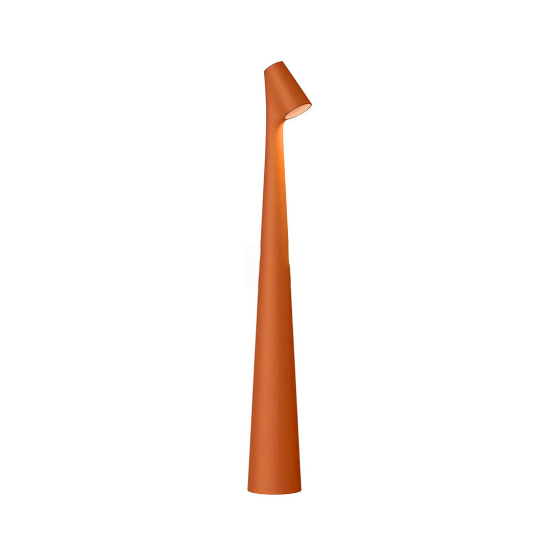 Cone Table Lamp Matte Aluminium Wireless Stepless Dimming Five Colours