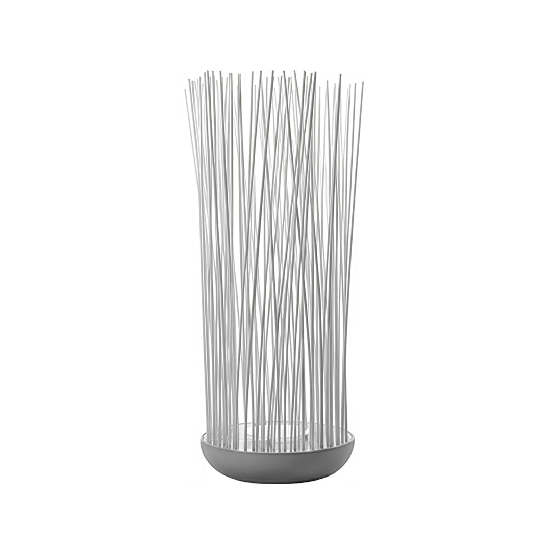 Reed Bundle Acrylic LED Outdoor Floor Lamp IP54 Stainless Steel 3000K Uplight
