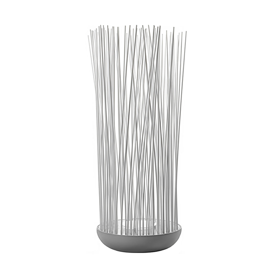 Reed Bundle Acrylic LED Outdoor Floor Lamp IP54 Stainless Steel 3000K Uplight