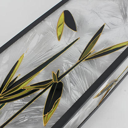 Retro Outdoor Wall Sconce Floral Leaf Pattern Galvanized Steel LED 3000K IP54