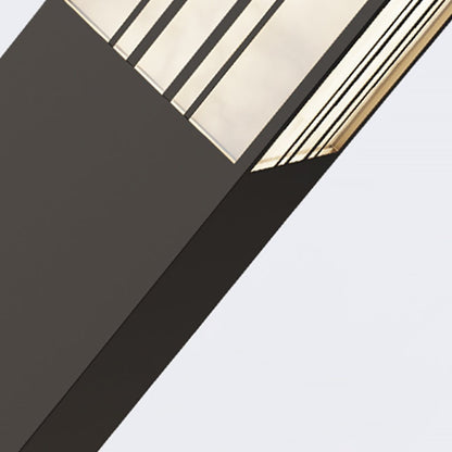 LED Marble Bollard Light Vintage Artistic Outdoor Light