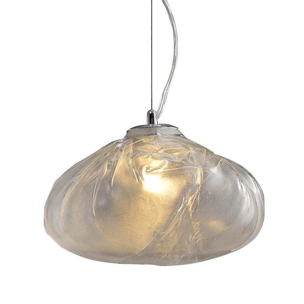 Glass Irregular Bubble Pendant Light LED E26/E27 Nordic Industrial Three Glass Tints Fixed Warm White Single Configuration