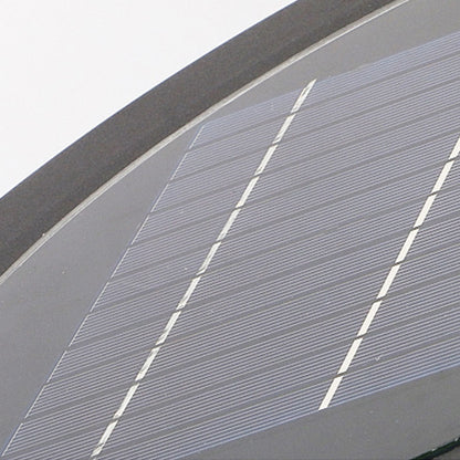 Round Solar Hardwired Lawn Ground Light Die-Cast Aluminum Ring Halo Bottom Emitting LED IP65