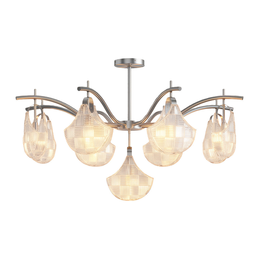 Shell Glass Chandelier