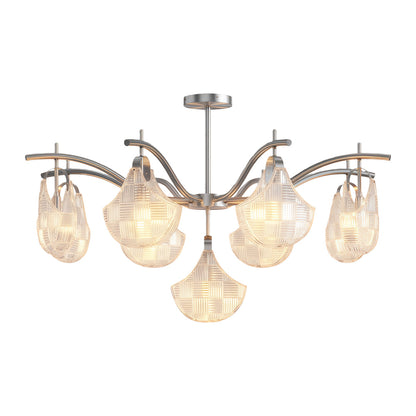 Shell Glass Chandelier