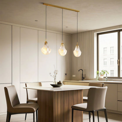 Shell Glass Chandelier