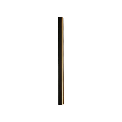 Linear Outdoor Wall Sconce Minimalist LED Black Lamp