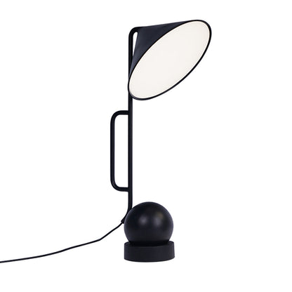 Modern Rechargeable LED Table Lamp Touch Dimmable Black Metal Industrial 180° Magnetic Desk Bedside Small Large