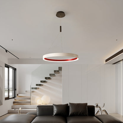 Modern Circular LED Ring Ceiling Chandelier