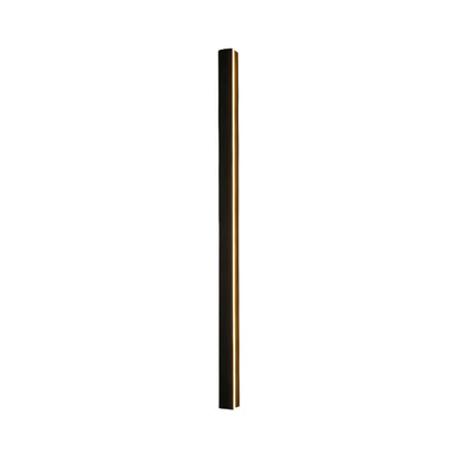 Linear Outdoor Wall Sconce Minimalist LED Black Lamp