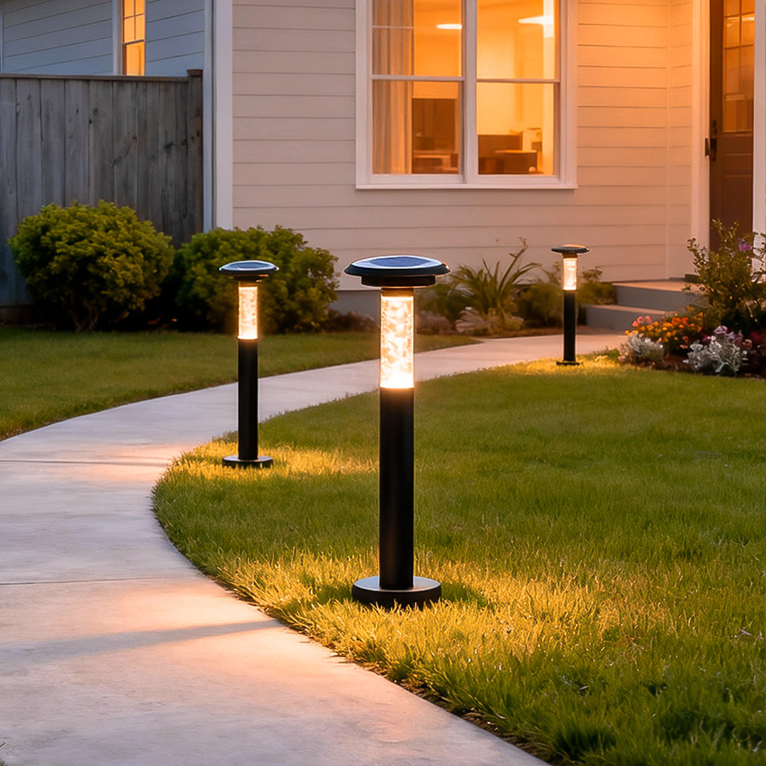 Solar Outdoor Path Light Waterproof IP65 LED Landscape Pathway Garden Driveway Lawn