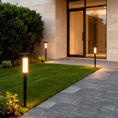 Solar Outdoor Path Light Waterproof IP65 LED Landscape Pathway Garden Driveway Lawn