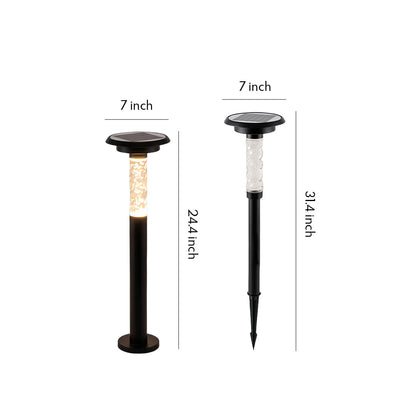 Solar Outdoor Path Light Waterproof IP65 LED Landscape Pathway Garden Driveway Lawn