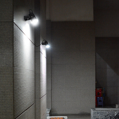 Solar Landscape Spotlight 2-Light 4-Light 270° Adjustable Die-Cast Aluminum Dual CCT IP54 Dusk-to-Dawn