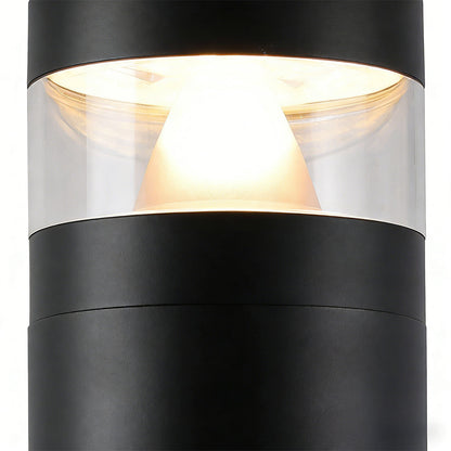 Residential Bollard Light Hardwired Die-Cast Aluminum LED Garden Path Light