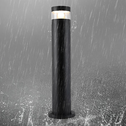 Residential Bollard Light Hardwired Die-Cast Aluminum LED Garden Path Light