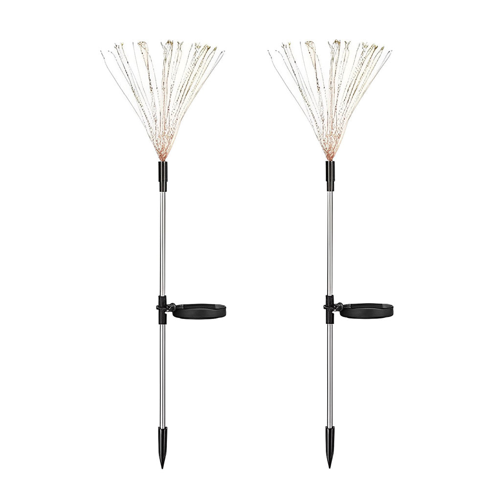 Solar Starburst Garden Lights 200 LED Firework Stake Lights Outdoor IP65