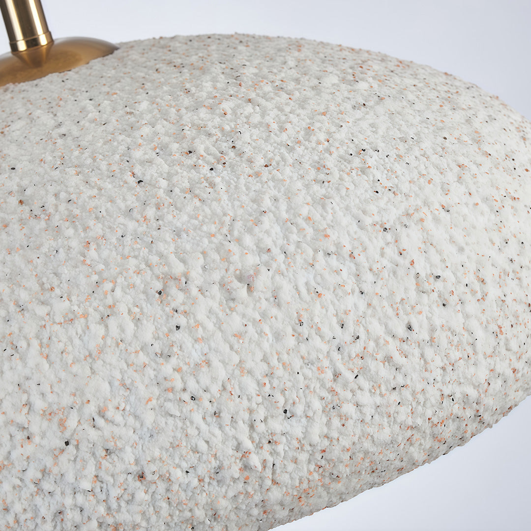 Semi-Flush Mount Iron Speckled Bowl Shade Japanese Wabi-Sabi LED E27 Warm White Neutral White Nine Configurations