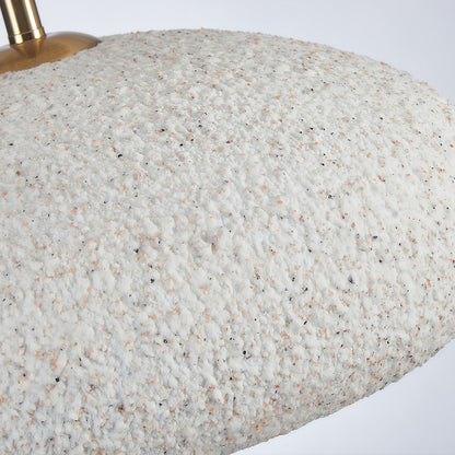 Semi-Flush Mount Iron Speckled Bowl Shade Japanese Wabi-Sabi LED E27 Warm White Neutral White Nine Configurations