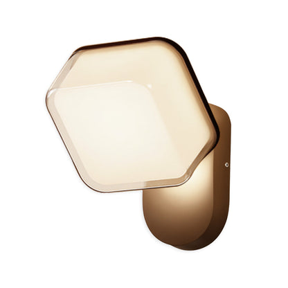 Modern LED Outdoor Wall Sconce 360° Rotatable PC Shade Single Double Layer Aluminum IP65 25W 35W 3CCT