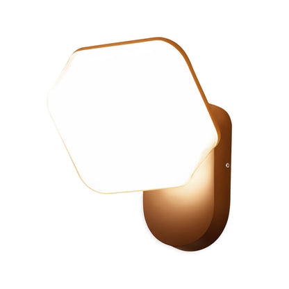 Modern LED Outdoor Wall Sconce 360° Rotatable PC Shade Single Double Layer Aluminum IP65 25W 35W 3CCT