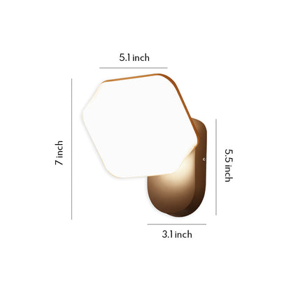 Modern LED Outdoor Wall Sconce 360° Rotatable PC Shade Single Double Layer Aluminum IP65 25W 35W 3CCT