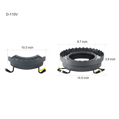 LED Tree Ring Light Outdoor Waterproof Uplight Landscape Spotlight for Trees