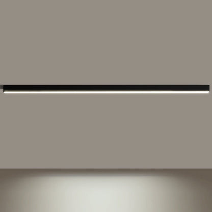 Linear LED Flush Mount Ceiling Light Aluminium Acrylic 3-Step CCT Dimmable Black White 5 Lengths