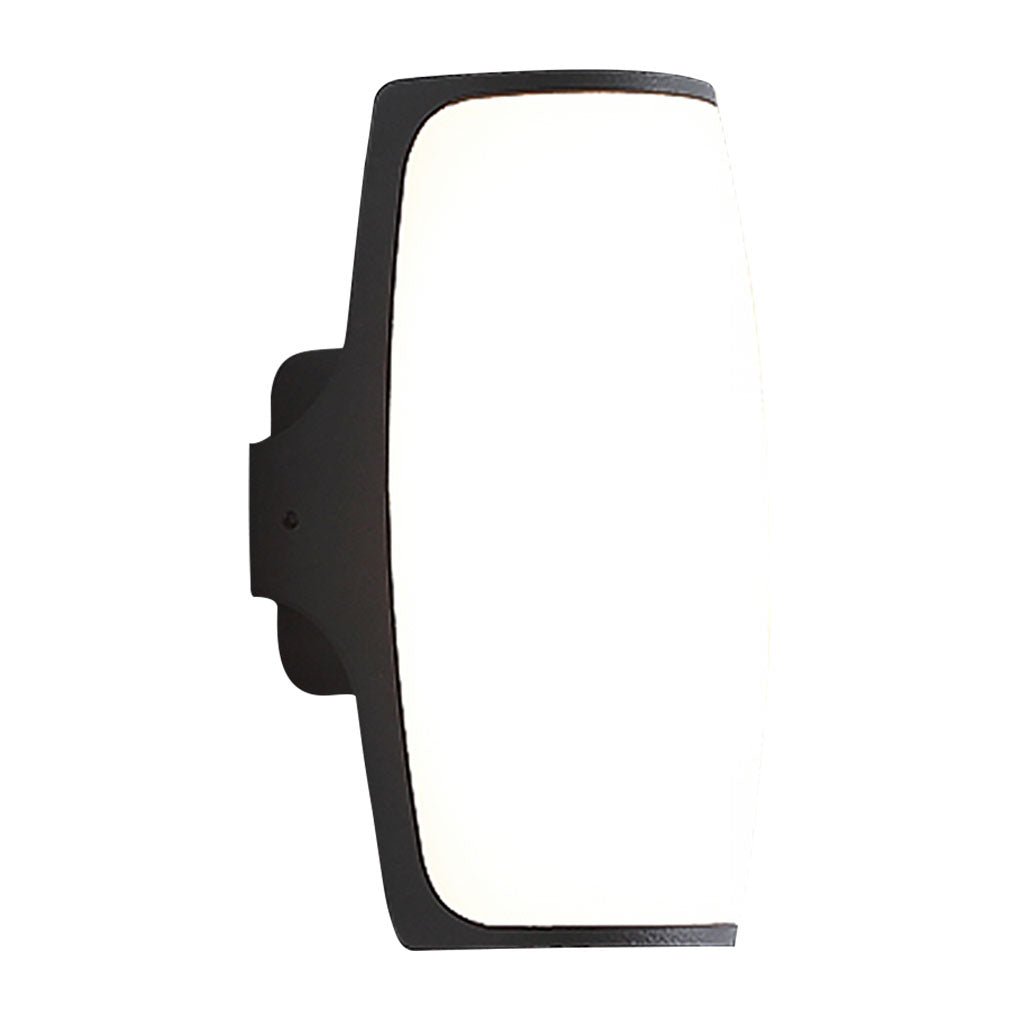 Double-Layer Acrylic LED Outdoor Wall Sconce IP54 Arc & Square Die-Cast Aluminium
