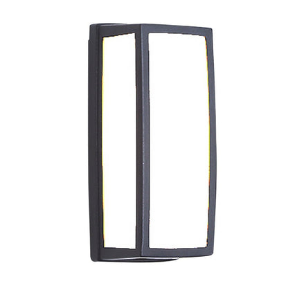 Double-Layer Acrylic LED Outdoor Wall Sconce IP54 Arc & Square Die-Cast Aluminium
