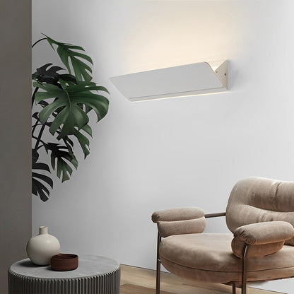 Adjustable COB LED Wall Sconce Aluminum 270° Rotation Hardwired Bedroom Hallway White