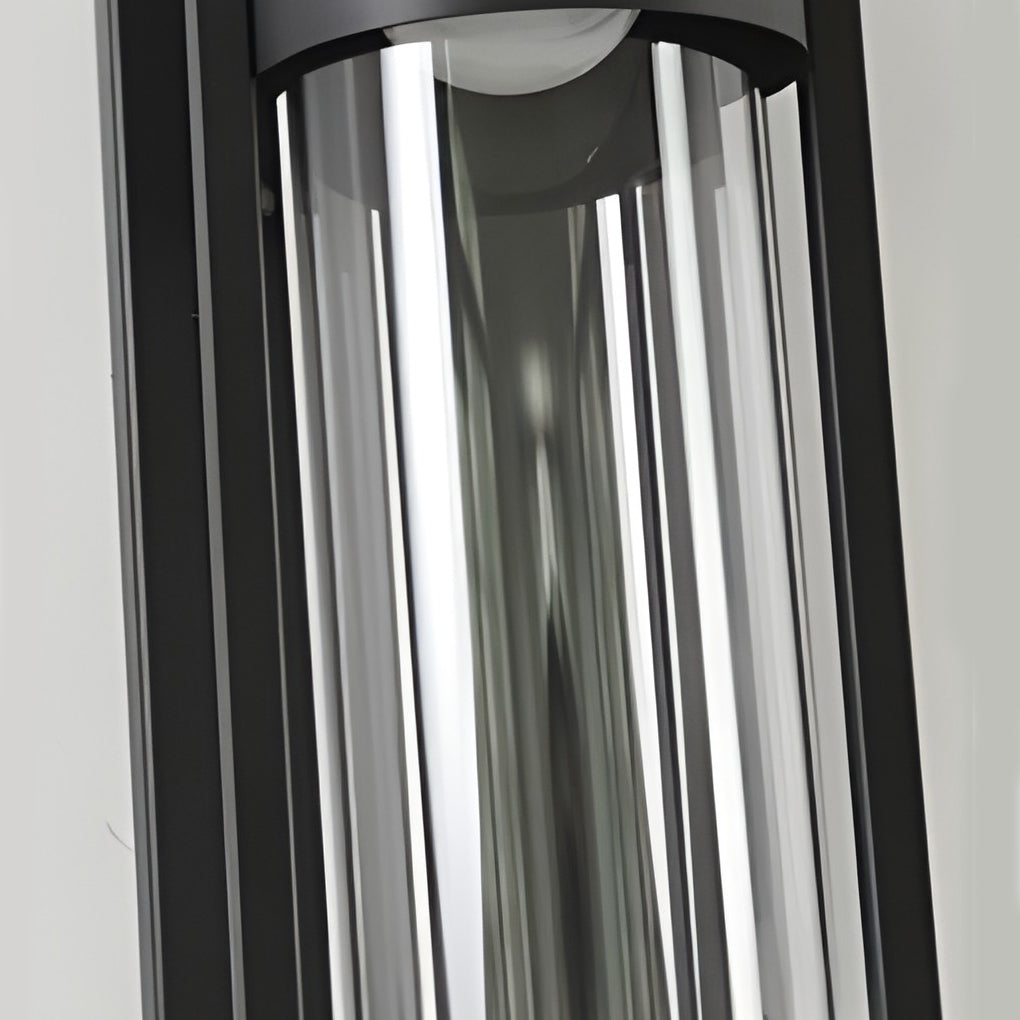 Retro Outdoor Wall Sconce Iron Glass E27 Black or Antique Copper 3000K 110V