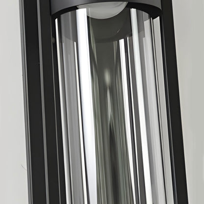 Retro Outdoor Wall Sconce Iron Glass E27 Black or Antique Copper 3000K 110V