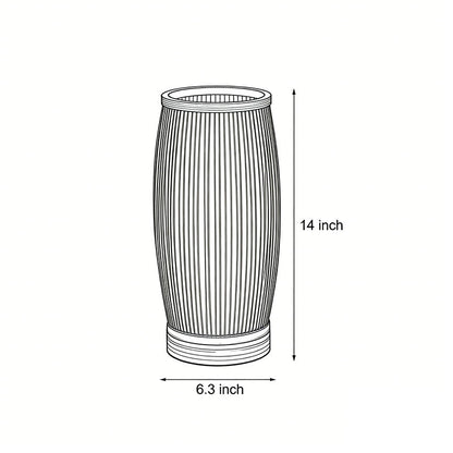 Handwoven Bamboo Japanese Lantern Table Lamp E27 Warm White