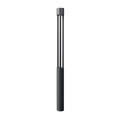 COB LED Bollard Path Light | Tall Black Outdoor Landscape Post Light