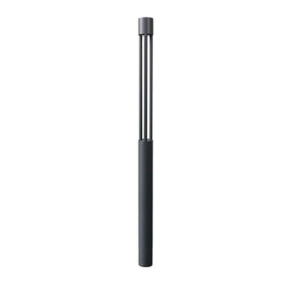 COB LED Bollard Path Light | Tall Black Outdoor Landscape Post Light