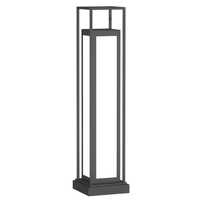 Outdoor Lawn Bollard Light | Stainless Steel LED Landscape Pillar Post Light