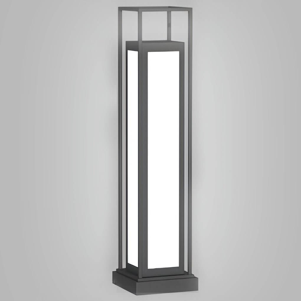 Outdoor Lawn Bollard Light | Stainless Steel LED Landscape Pillar Post Light