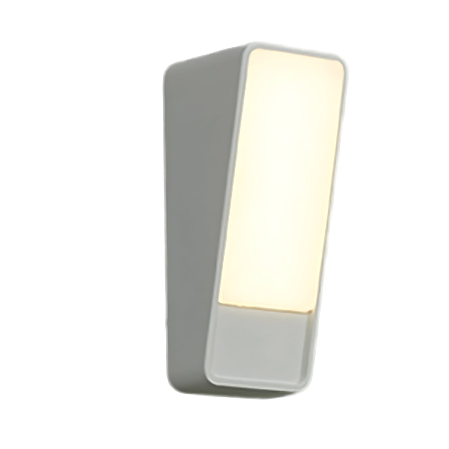 Modern LED Outdoor Wall Sconce IP65 Motion Sensing Die-Cast Aluminum Black White 12W 3000K