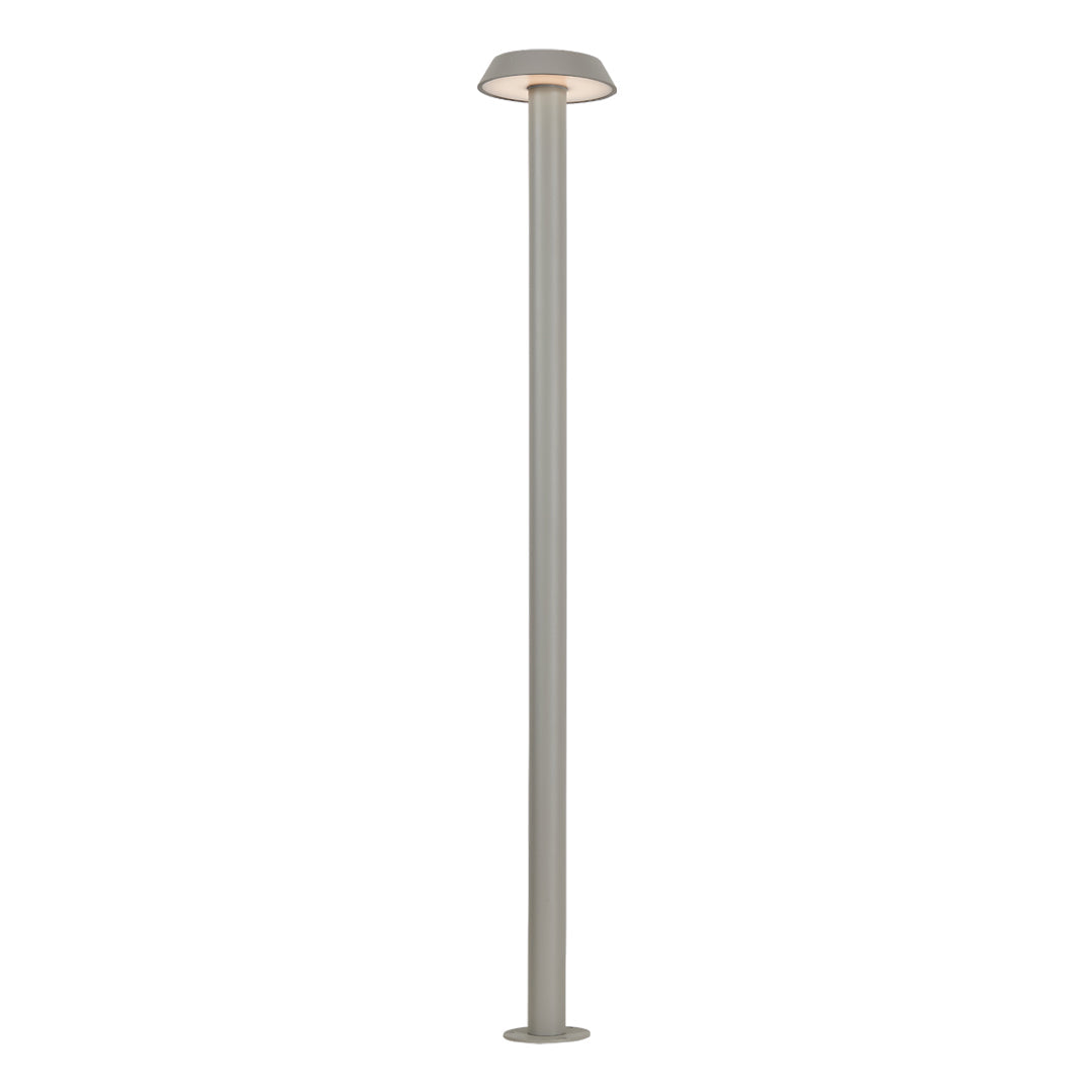 Flat Top LED Path Lighting Outdoor Sand Coffee Gray Aluminum CRI90 IP65 DC24V 4 Heights