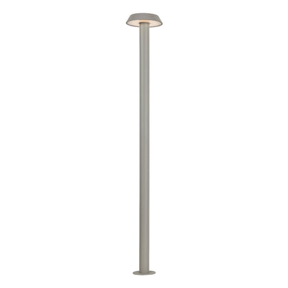 Flat Top LED Path Lighting Outdoor Sand Coffee Gray Aluminum CRI90 IP65 DC24V 4 Heights