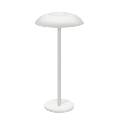Minimalist Aluminium LED Table Lamp Remote Dimming Rechargeable Black White Brown