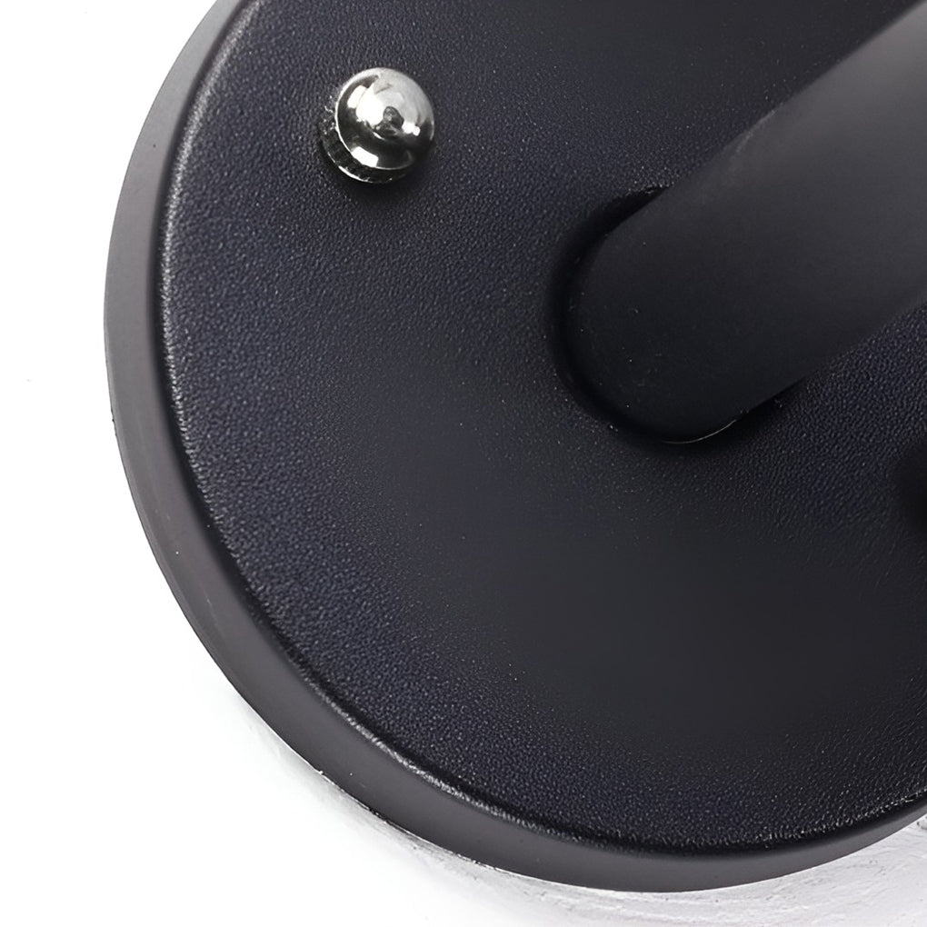Solar Outdoor Globe Wall Sconce LED 3 CCT White PS 3 Sizes