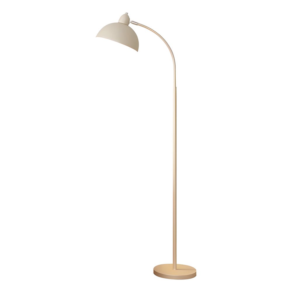 Modern Arc Floor Lamp LED Dome Shade White Marble Base Dimmable Remote Foot Switch Task Reading Living Room Bedroom 60 Inch