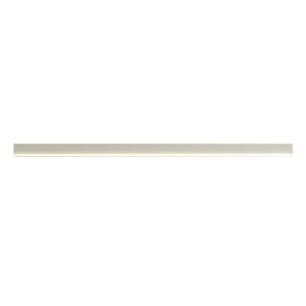 Linear LED Flush Mount Ceiling Light Aluminium Acrylic 3-Step CCT Dimmable Black White 5 Lengths