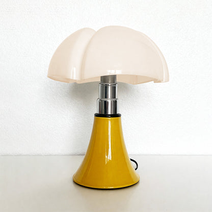 Bauhaus Mushroom Dome Table Lamp Iron Base Touch Control 8W LED Warm White Black White Chrome Gold 13.78 Inch