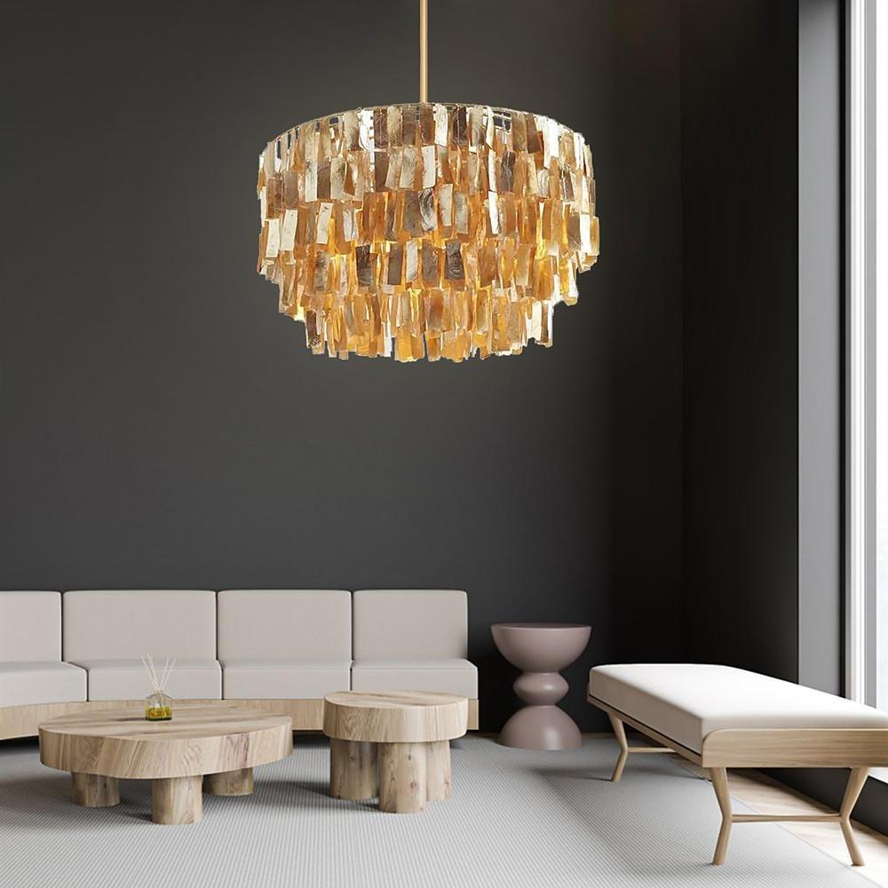 Shell Capiz Chandelier
